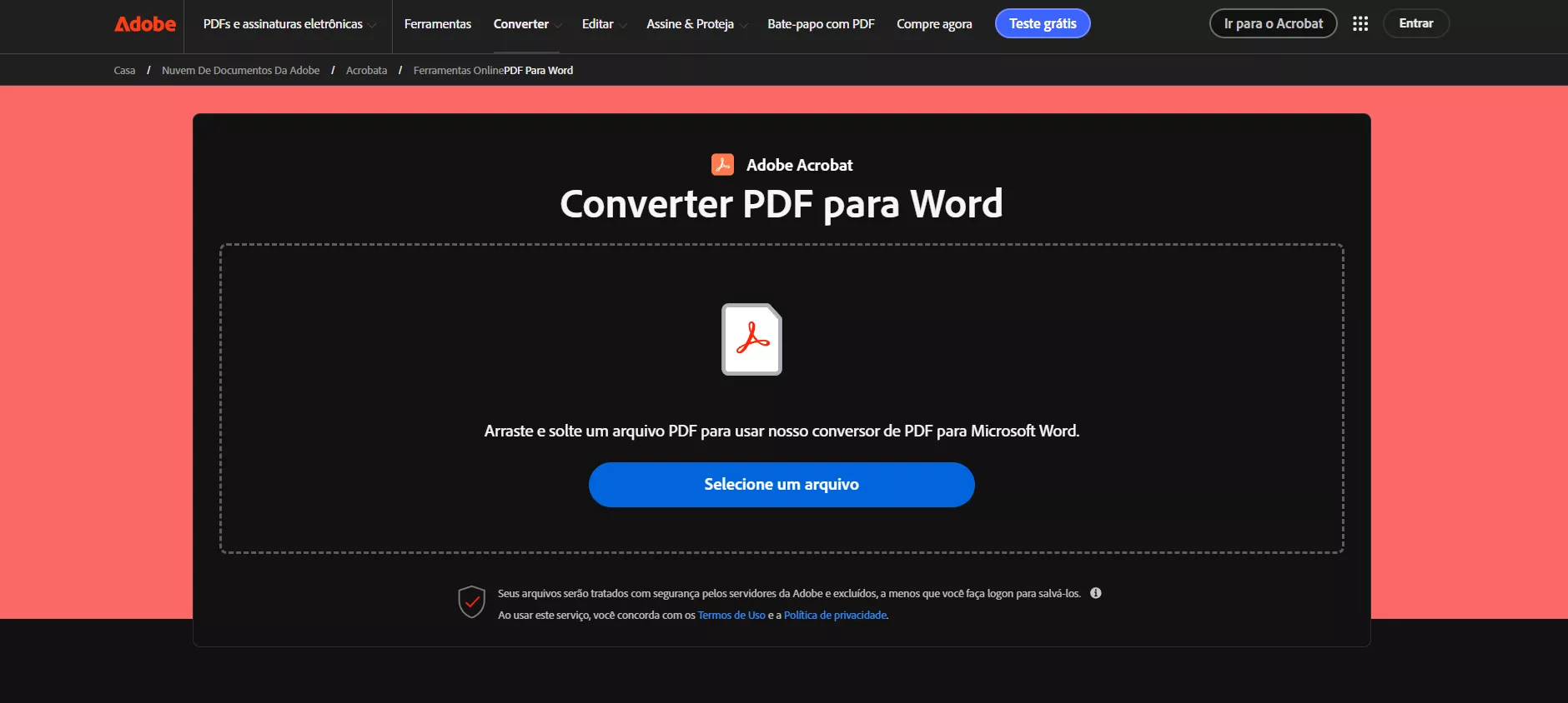 Converter PDF para Word