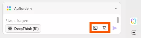 Wählen Sie das Bild- oder Screenshot-Tool im UPDF