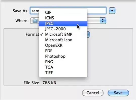 在Mac上使用預覽功能免費將BMP轉換為PDF
