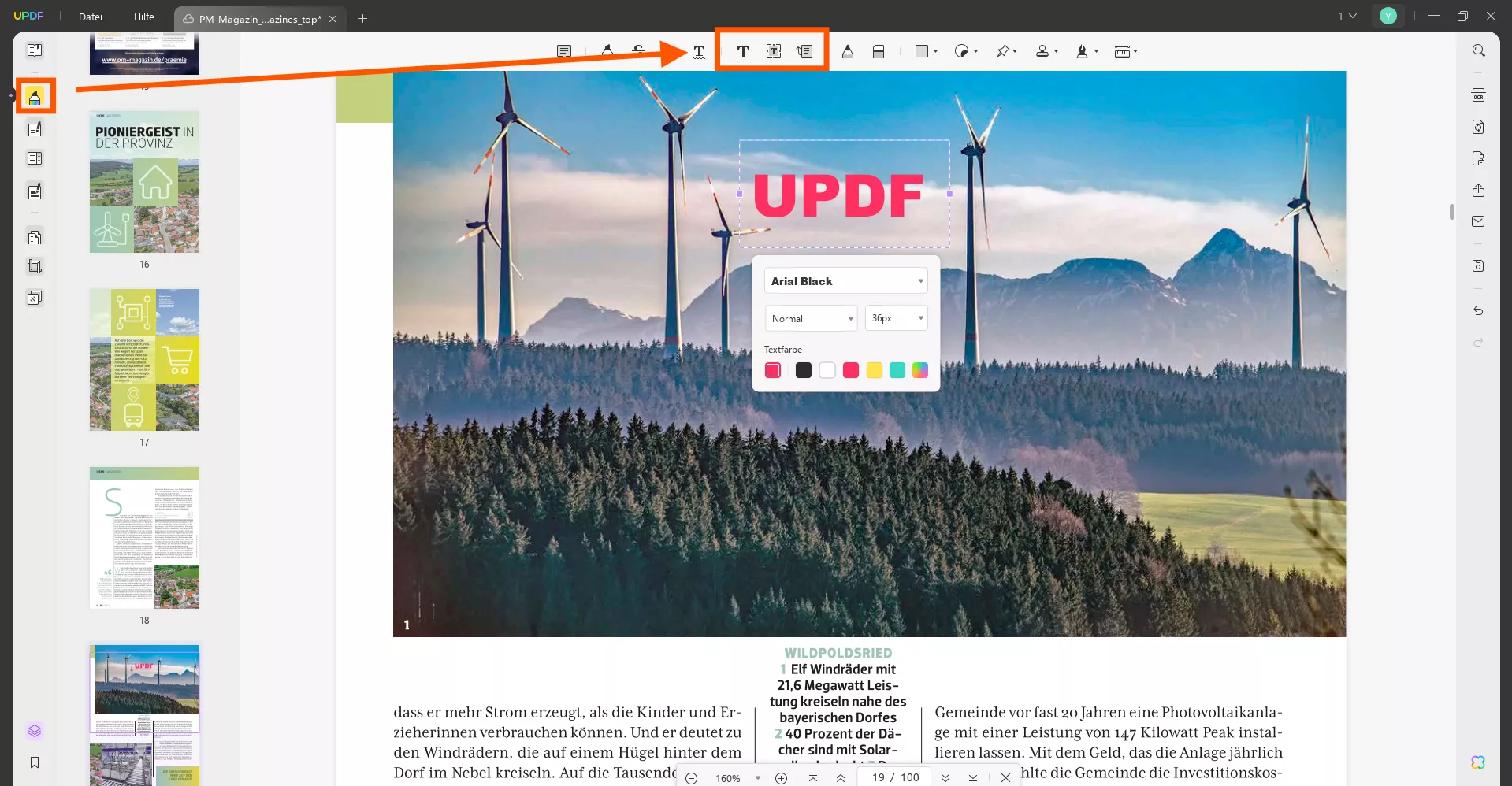 Kommentare hinzufügen