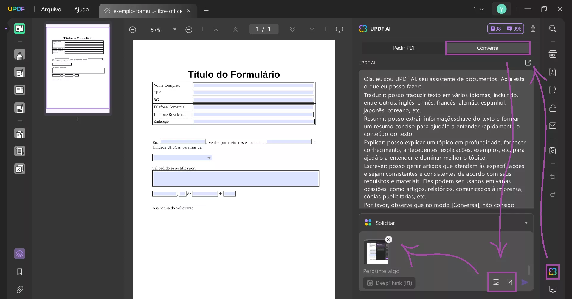 Converter Captura de Tela em Texto