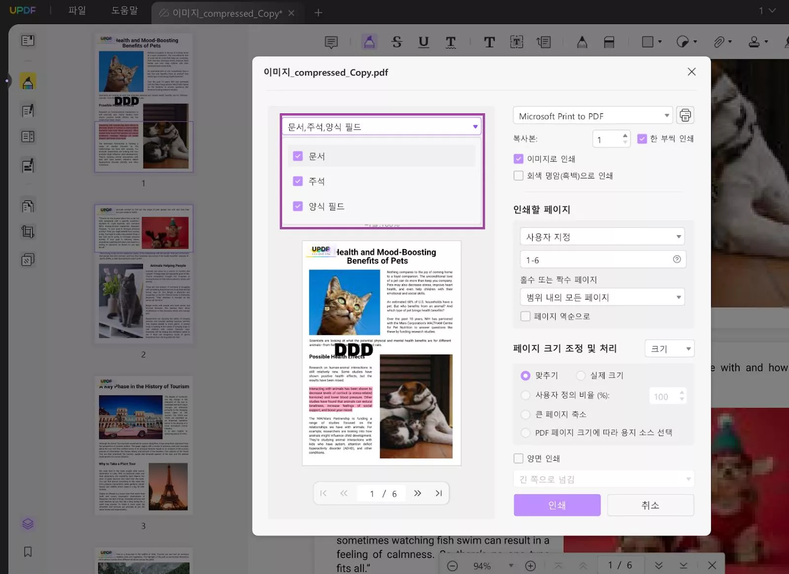 Microsoft Print to PDF