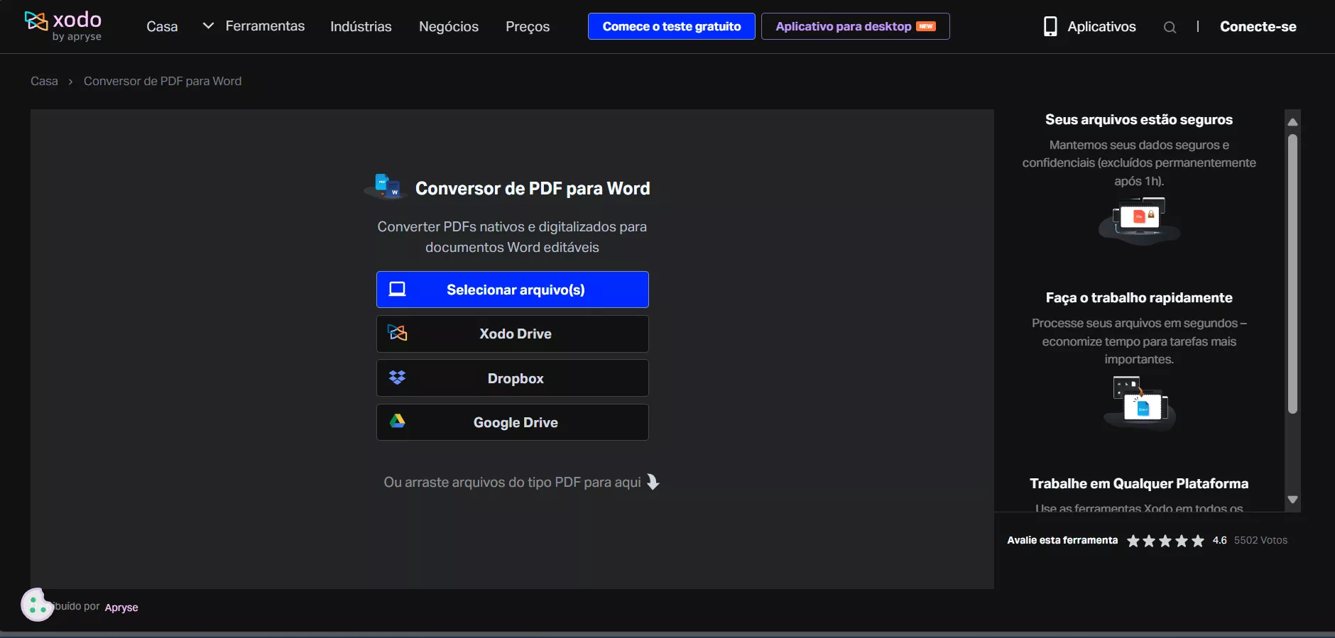 stands for the opposite