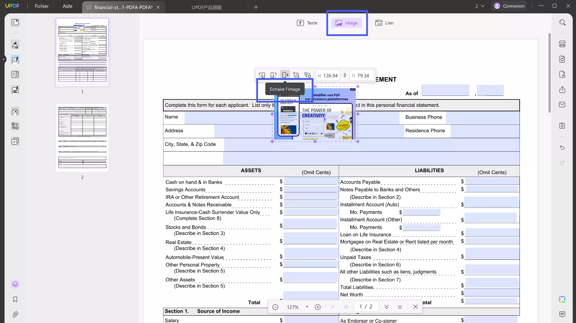 extract stamp from pdf extract image