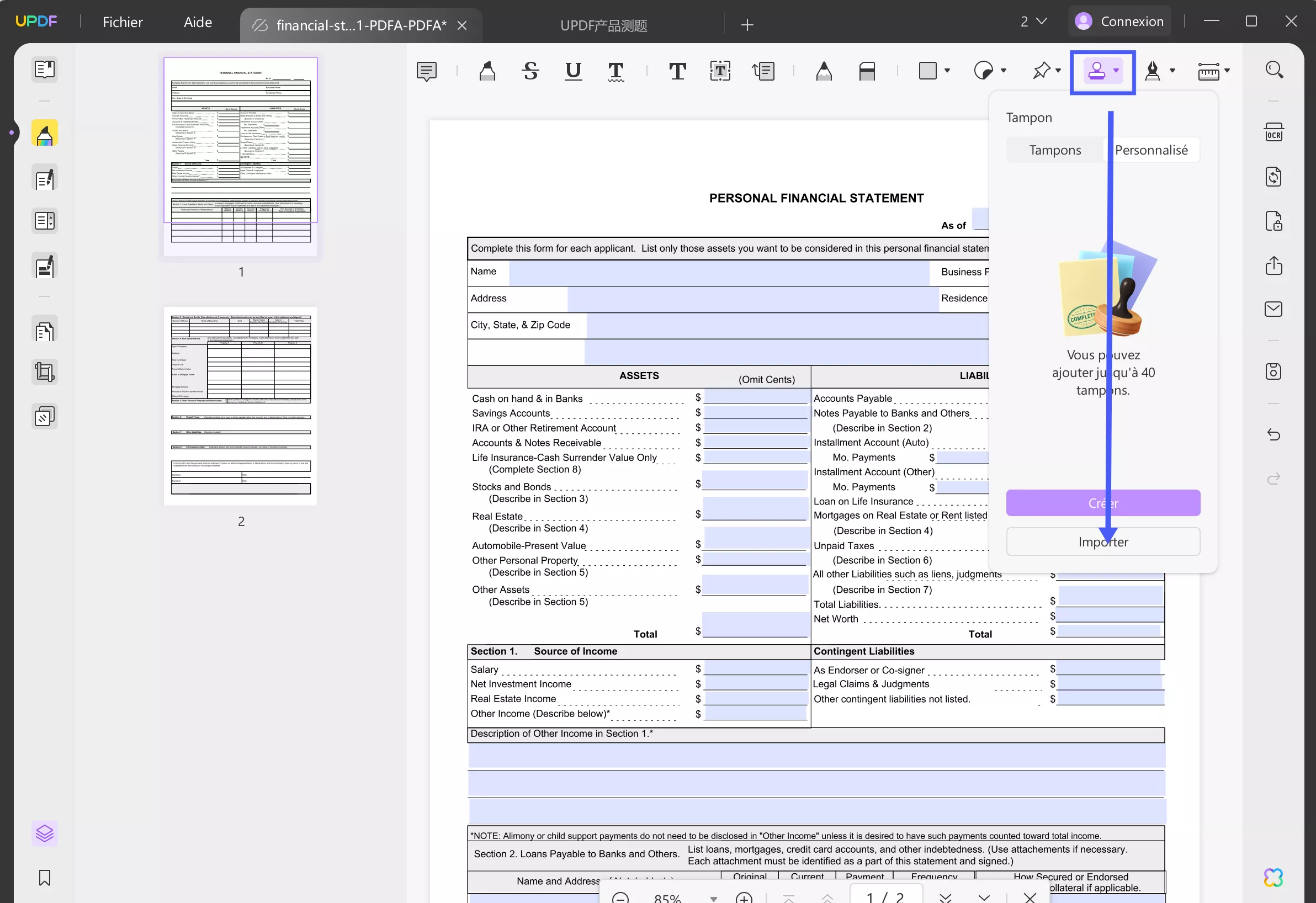extract stamp from pdf import