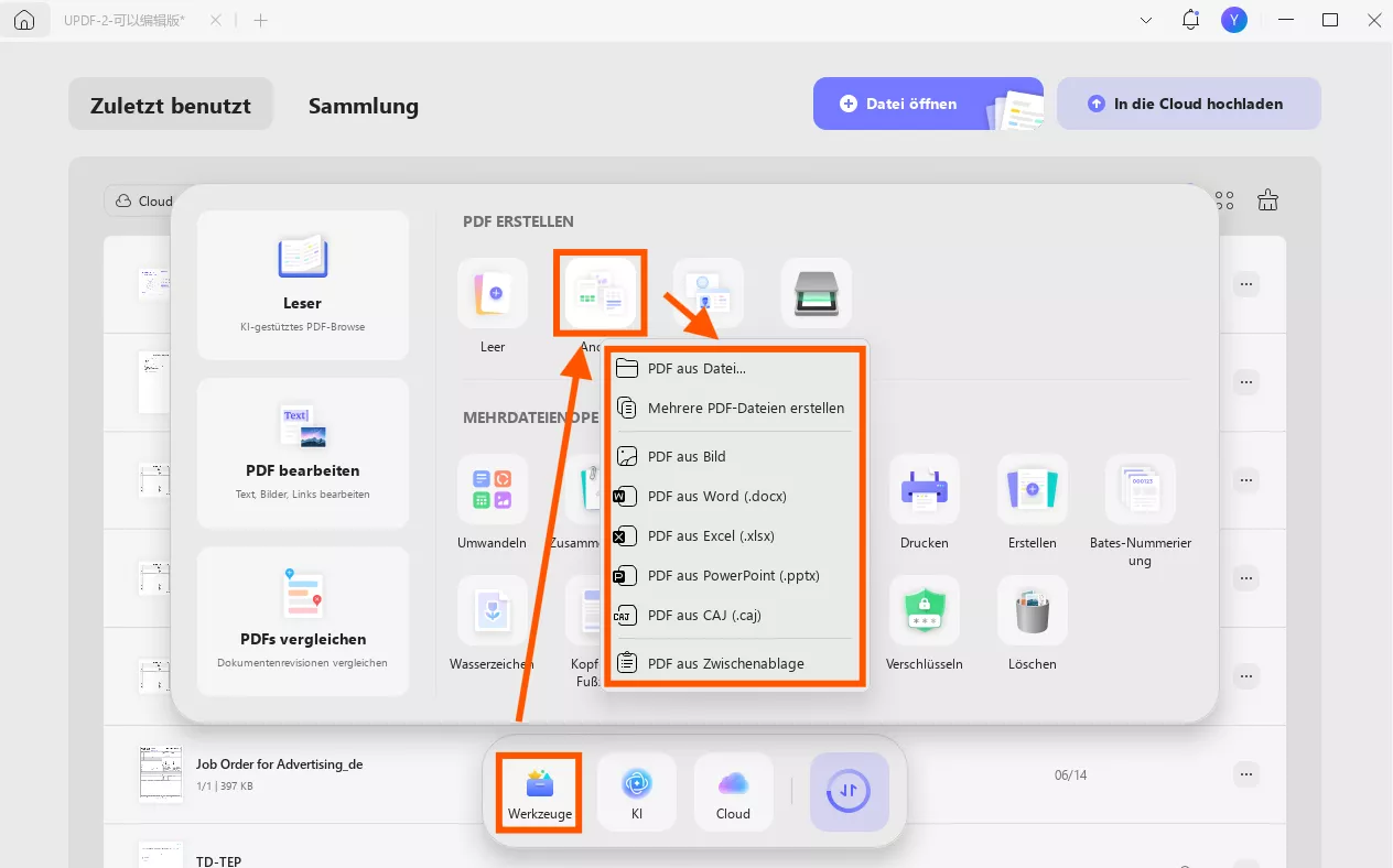 PDF aus Word erstellen