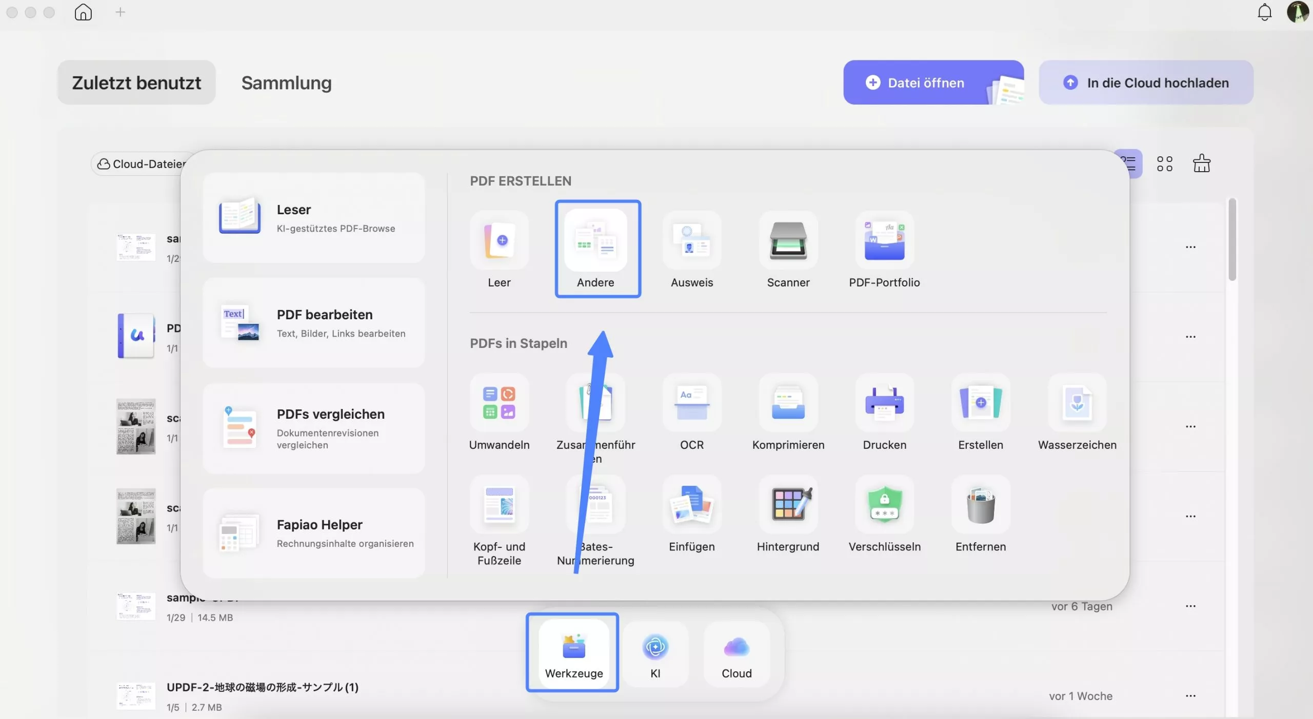PDF aus Datei erstellen