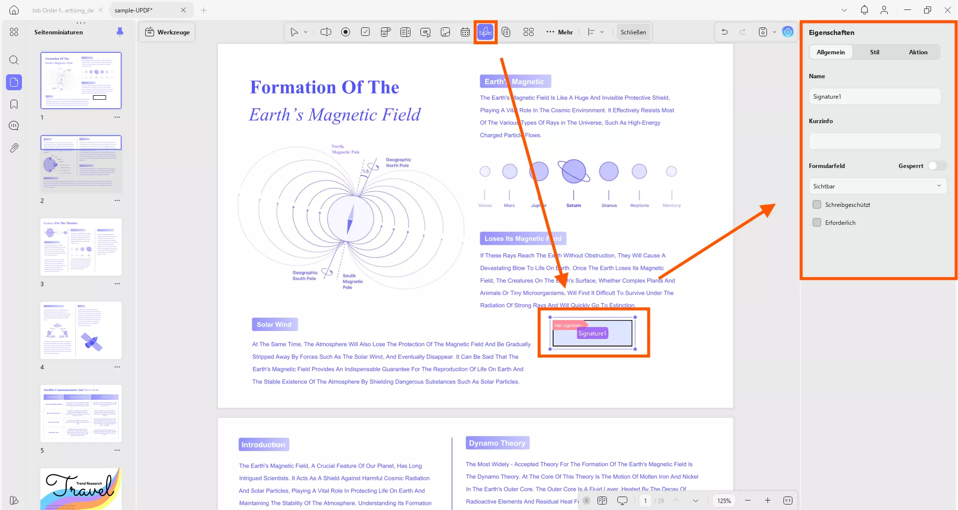Allgemeine Einstellungen