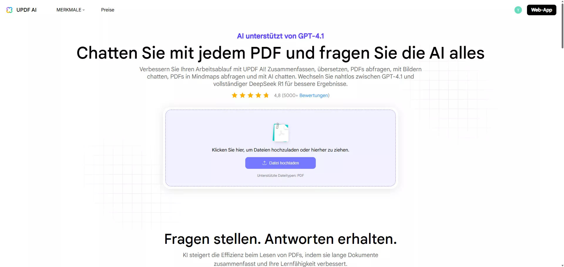 chatgpt ohne Einschränkungen UPDF AI