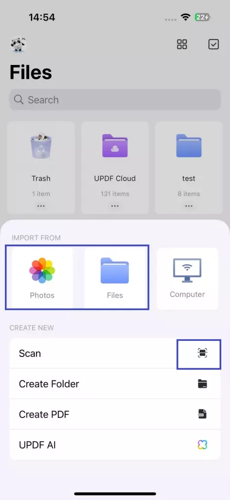 UPDF應用程式