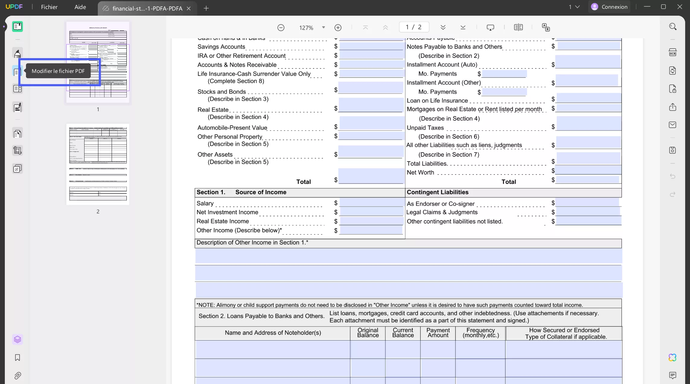 the document could not be saved bad parameter updf