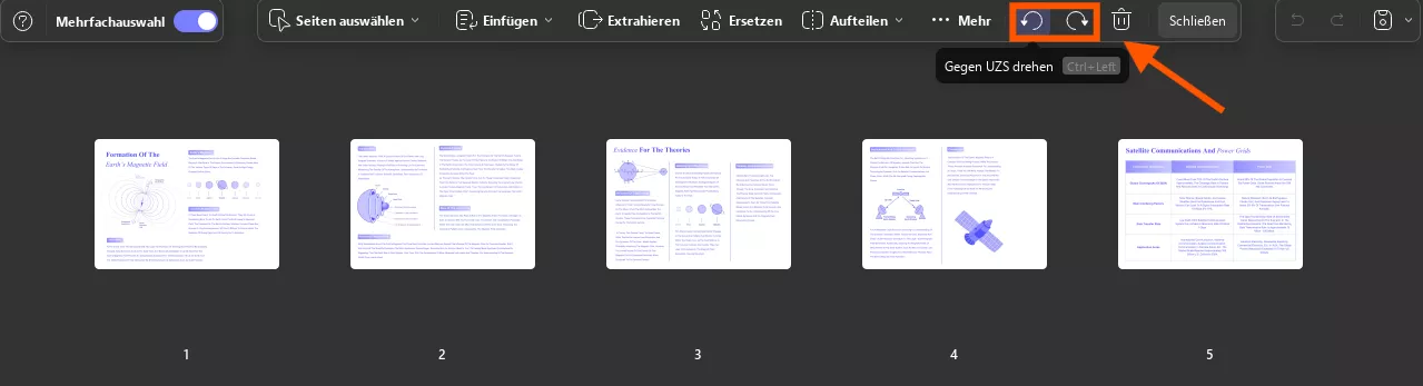 PDF drehen updf windows 2