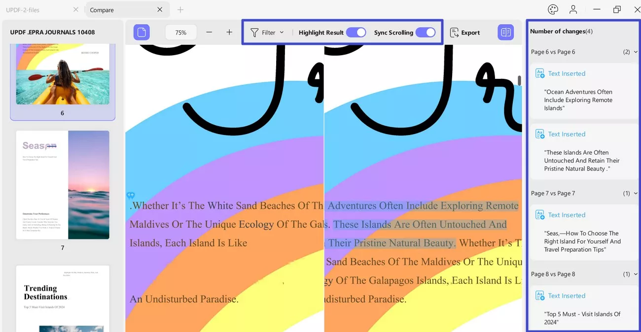 śledź liczbę zmian updf windows 2