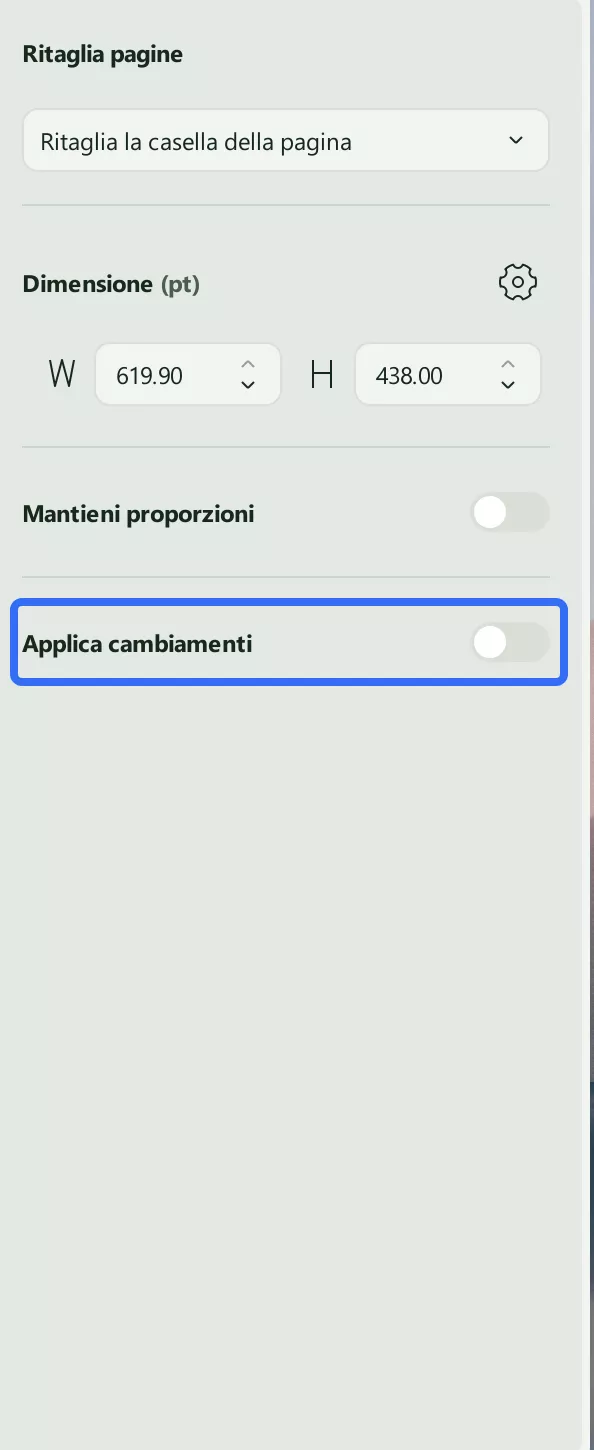 hit apply changes button