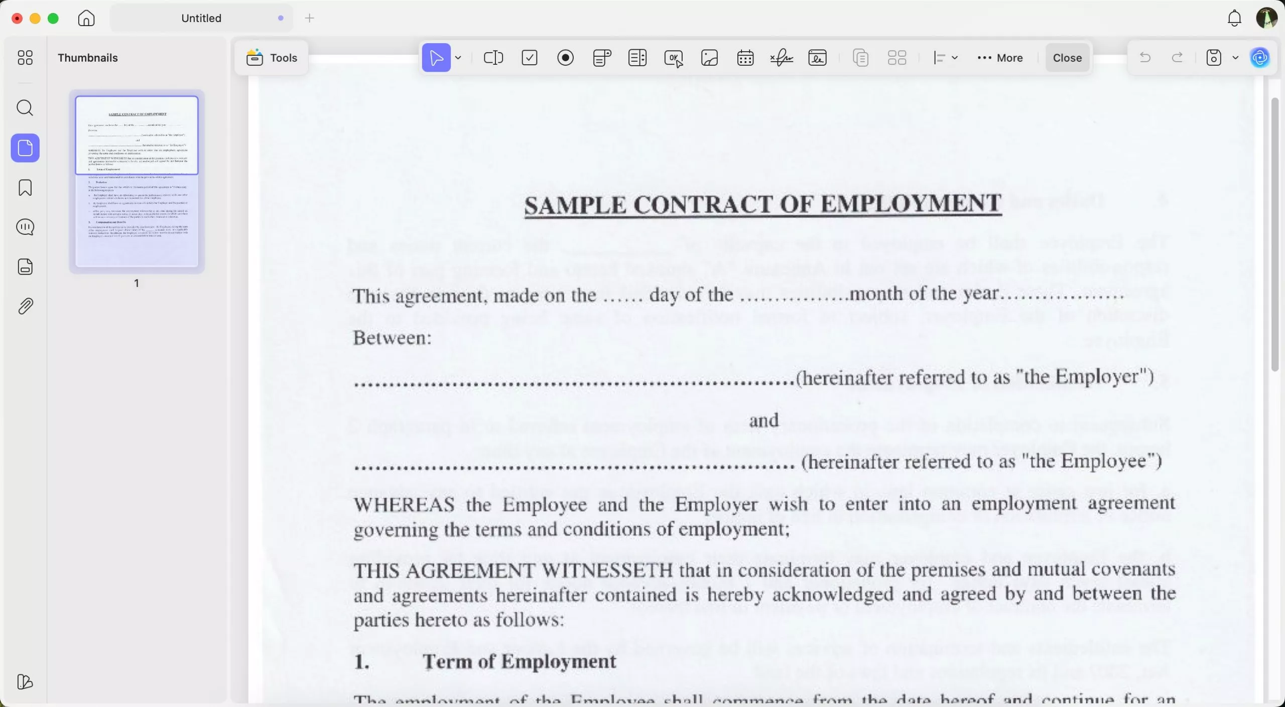 updf automatically open the created pdf