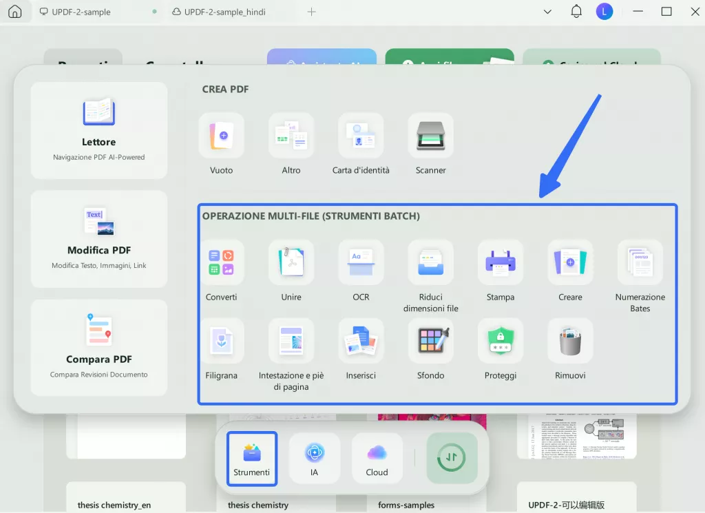 access batch pdfs updf windows 2