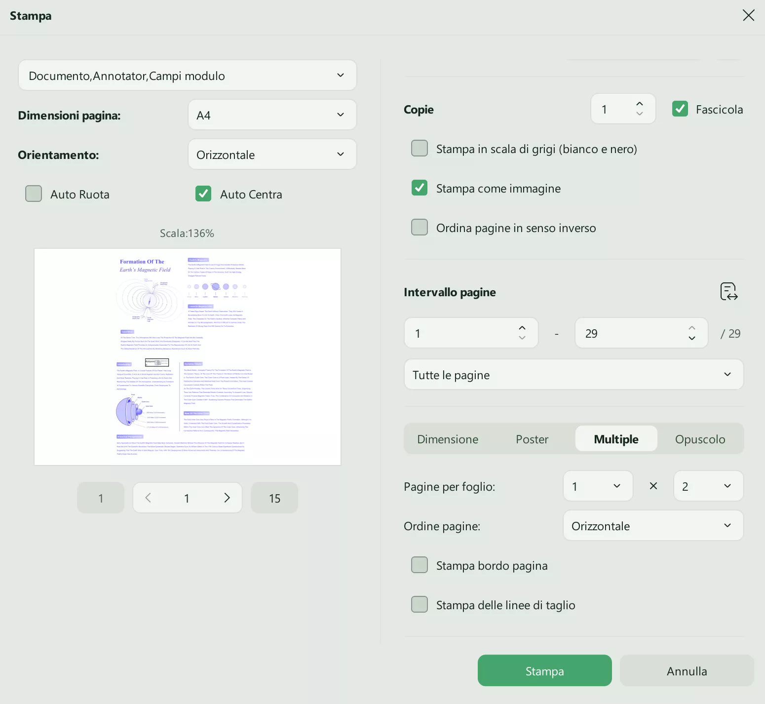 print multiple pages per sheet updf windows 2