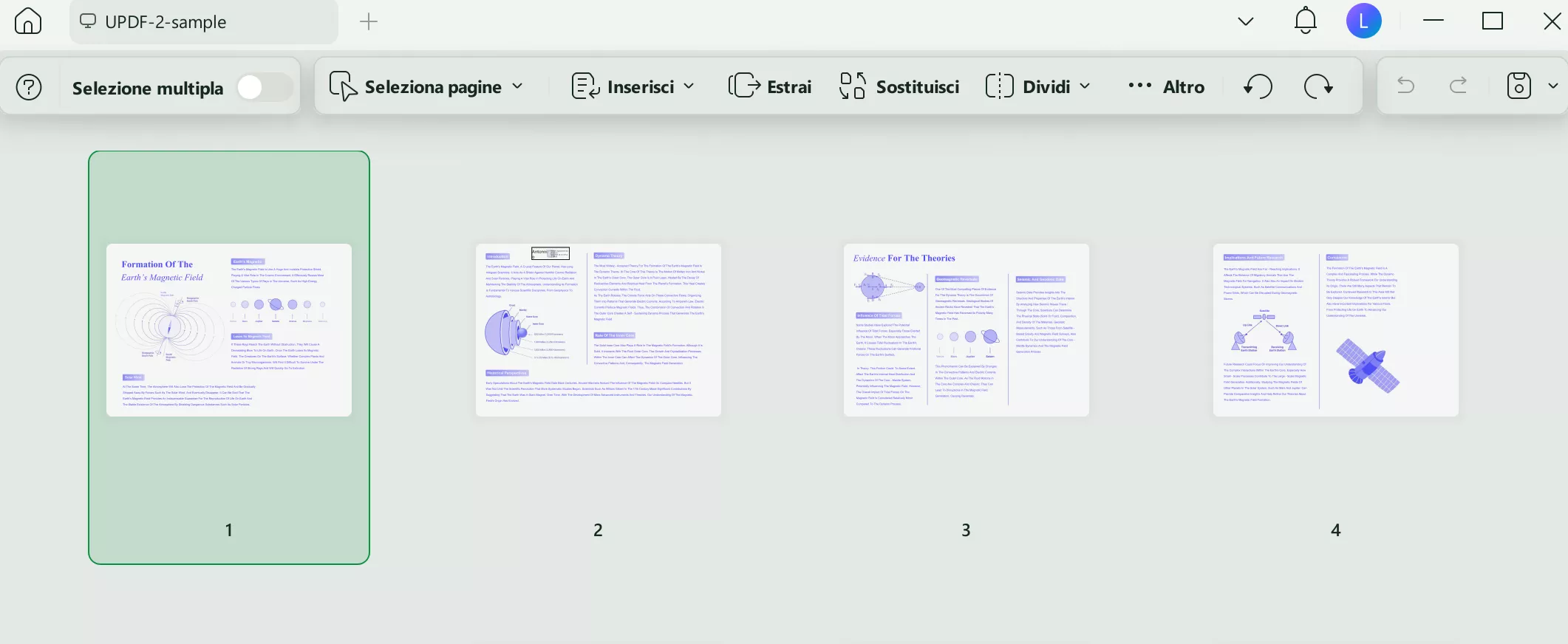 select pages organize updf windows 2