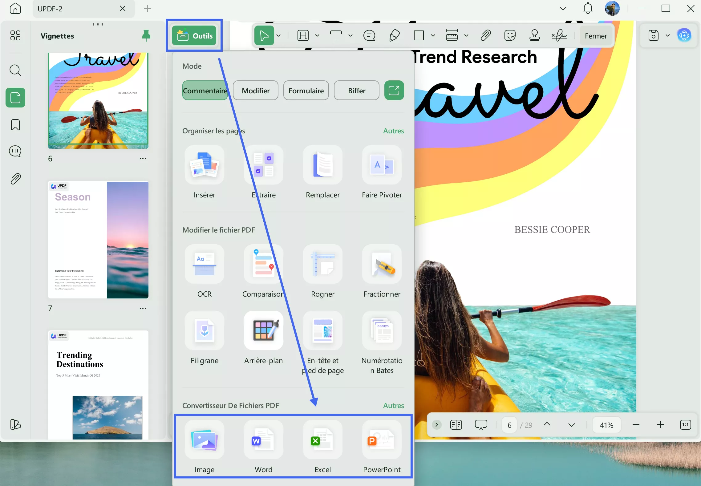 convertir updf windows 2
