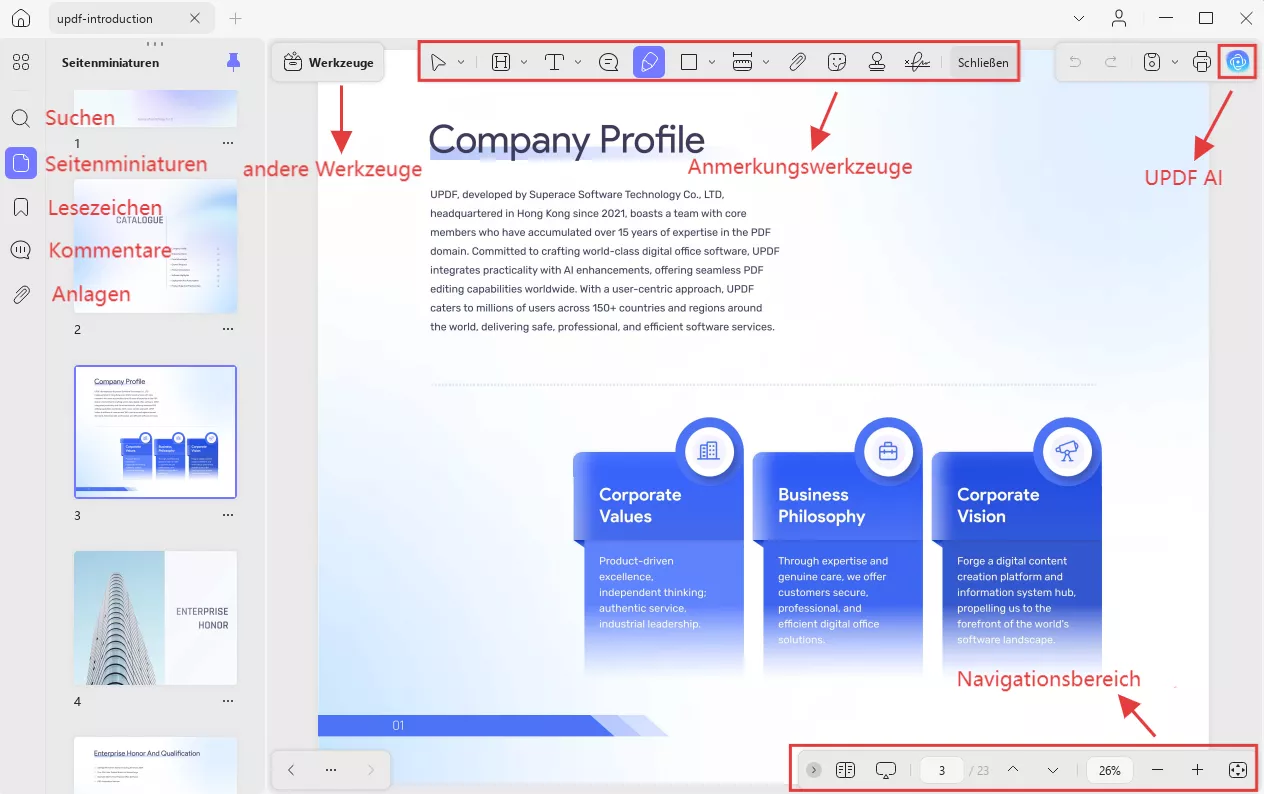 Win 2.0-Schnittstelle