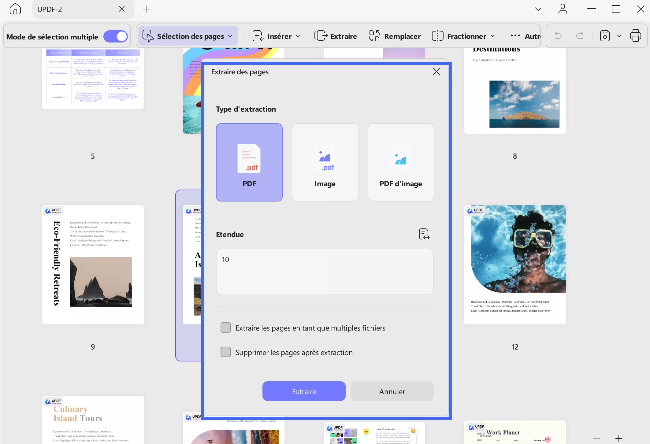 extract pages from updf windows 2
