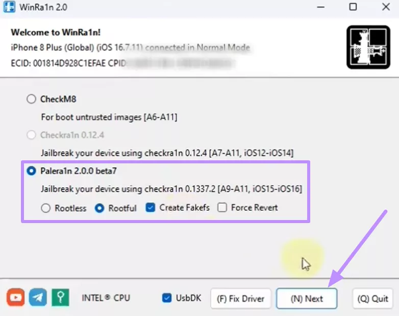 winra1nでfakefsを作成する