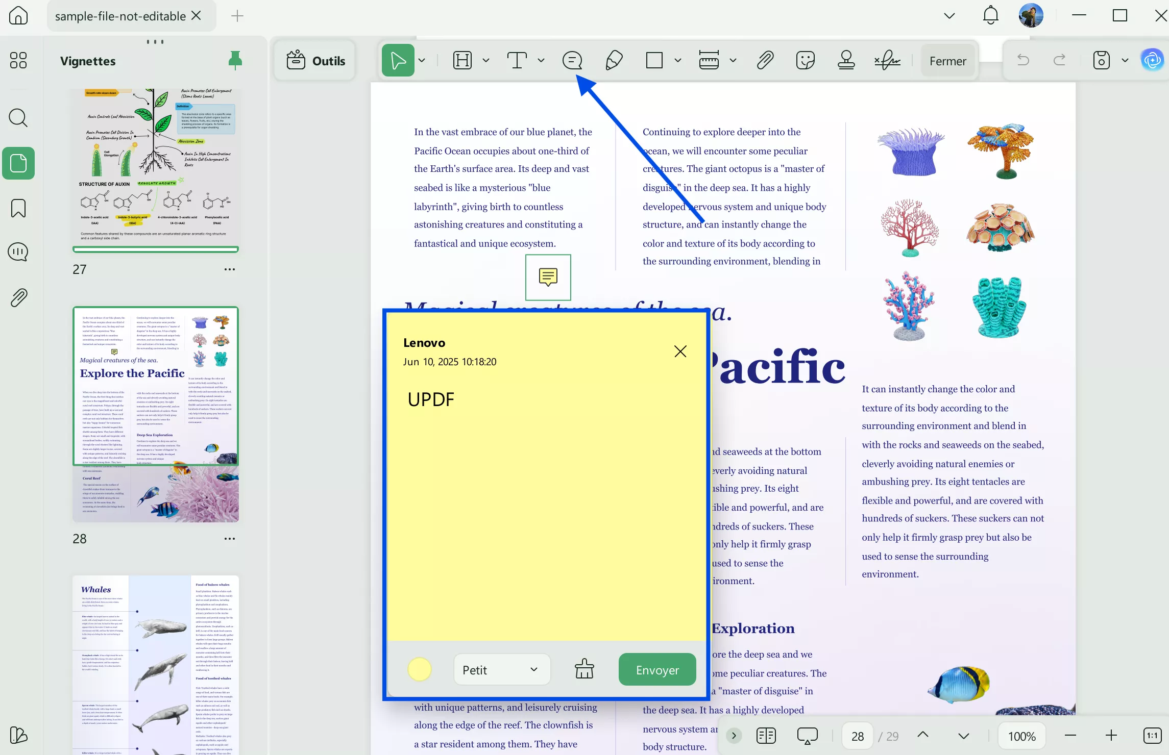 prendre des notes sur windows