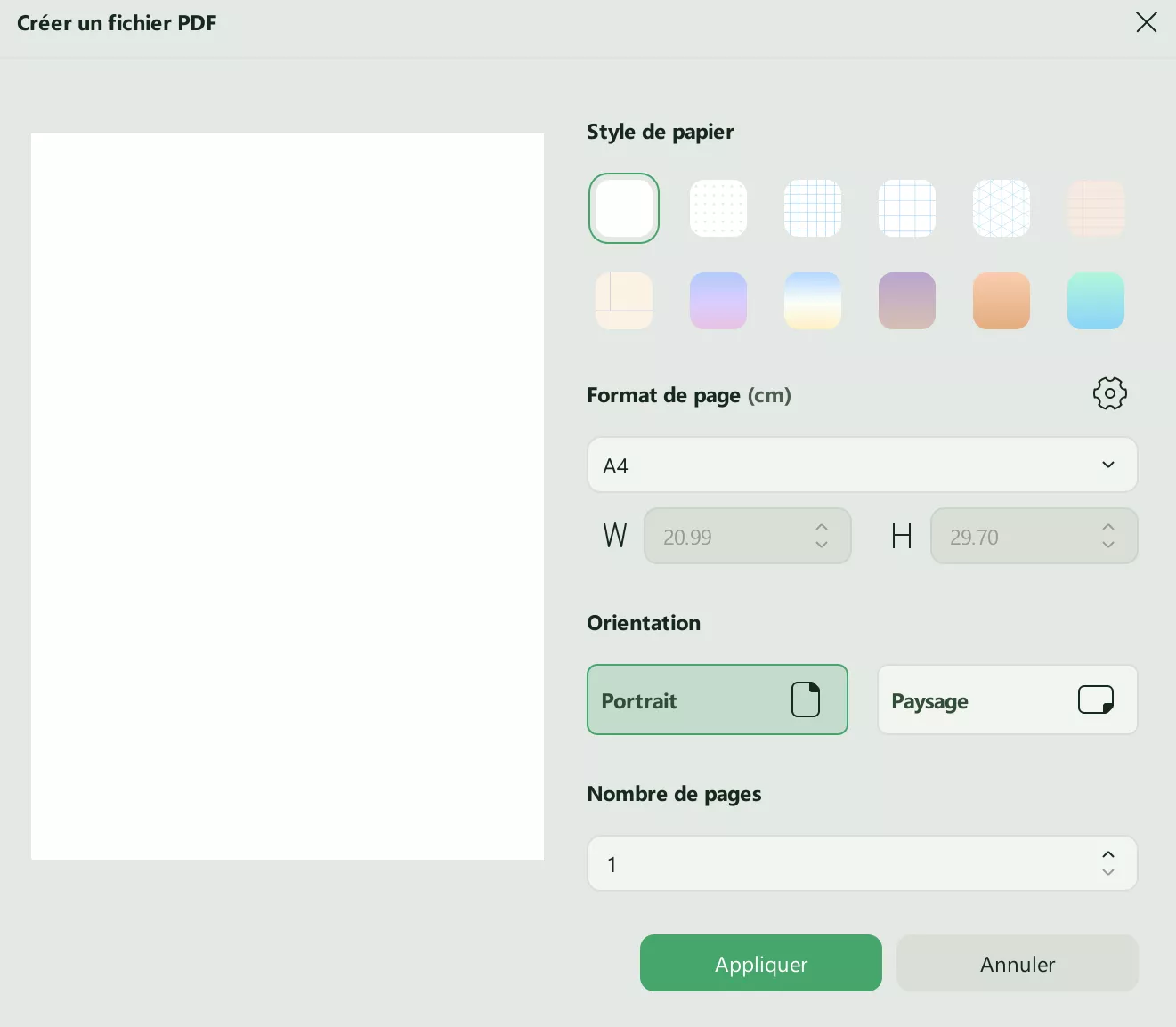 personnalisez votre PDF vierge avec updf windows