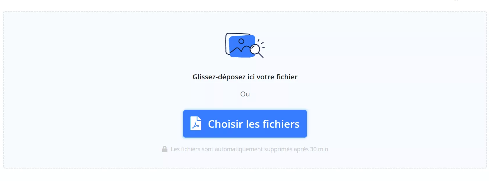 choisir un fichier sur i2pdf