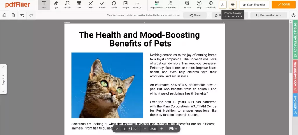 線上 PDF 編輯工具