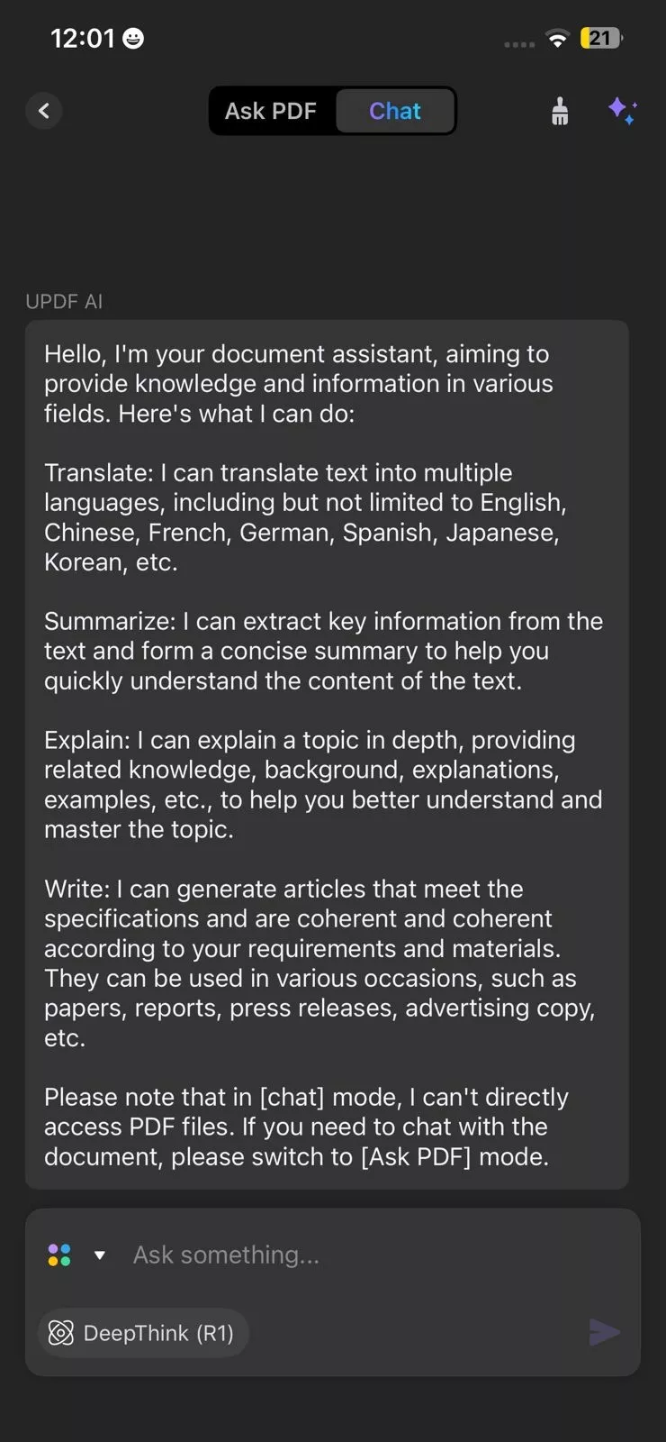 ios 26 enhanced ai with updf