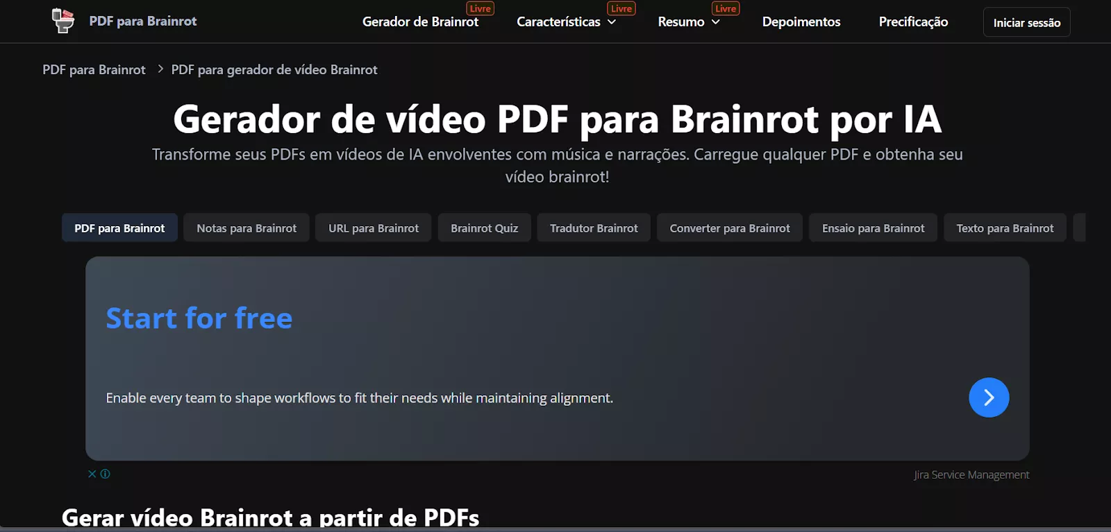 pdf to brainrot