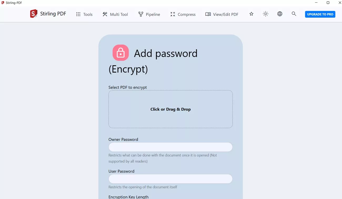 sign secure pdfs stirling software