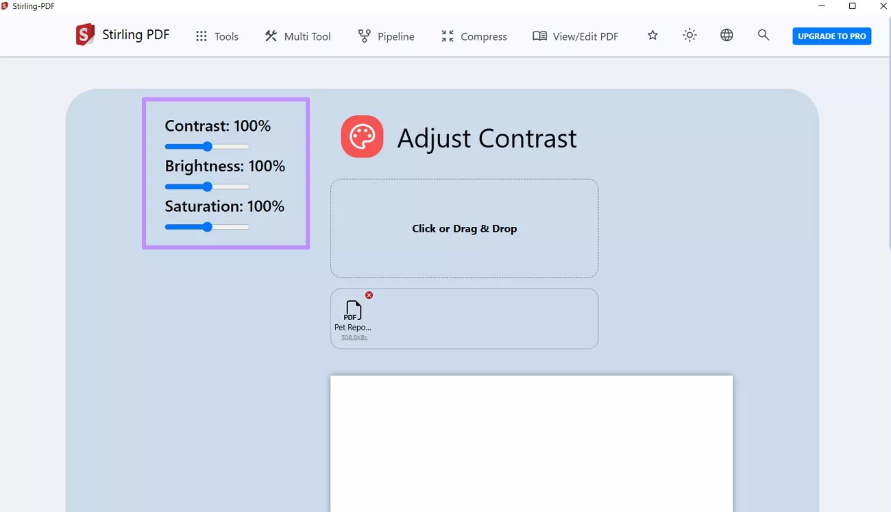 stirling pdf advanced features