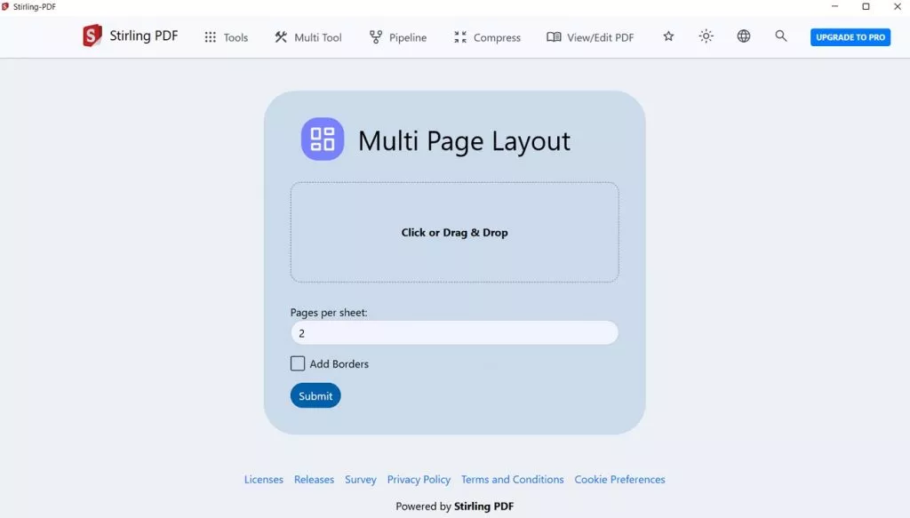 benefits using stirling pdf