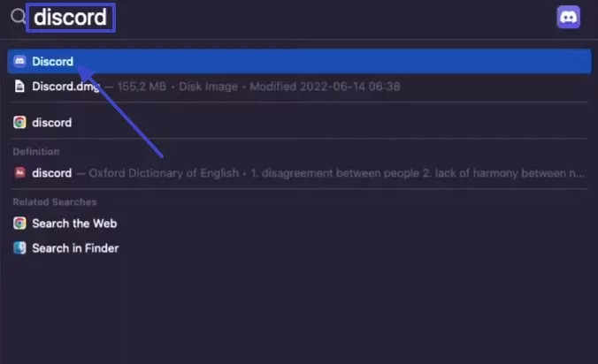launch finder reopen discord mac