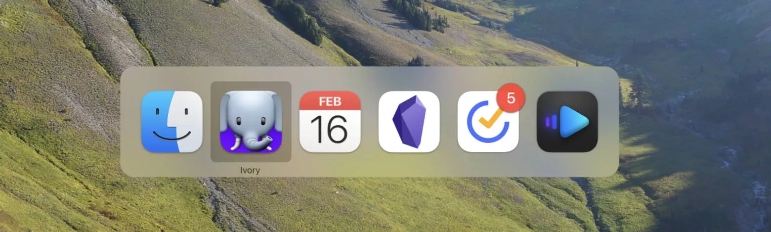 see open apps mac