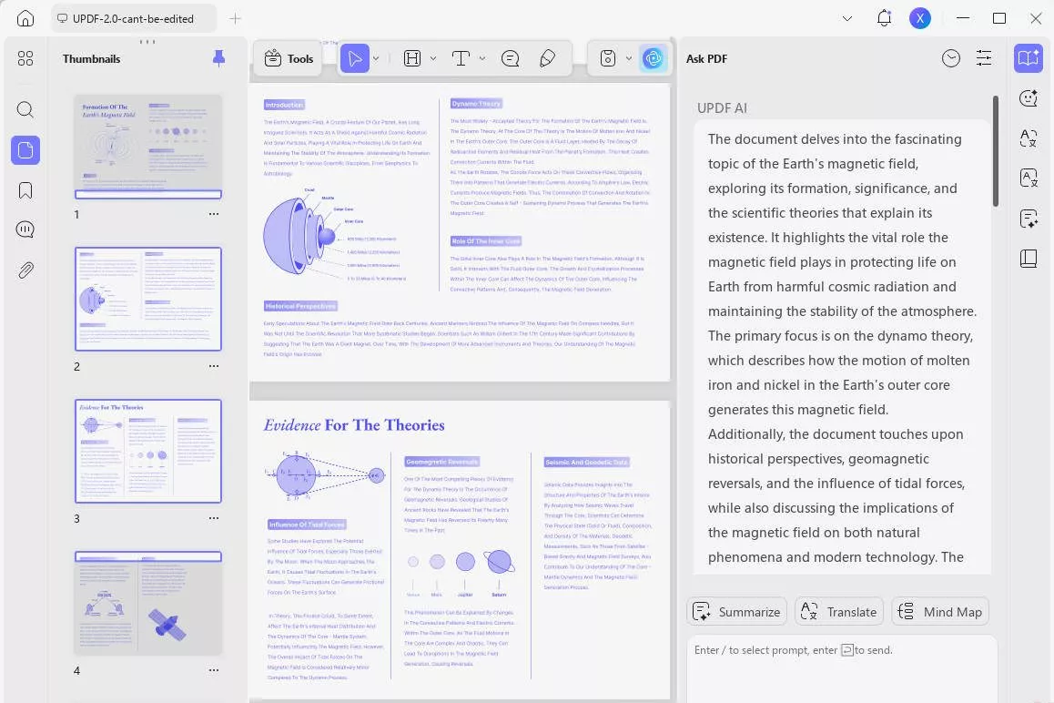 scispace ask pdf on win with updf ai
