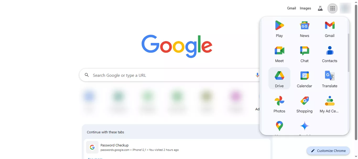 upload your pdf in google drive