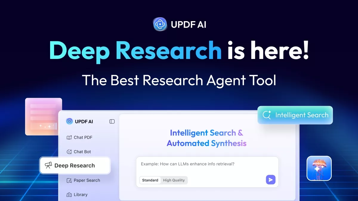UPDF AI Online Deep Research