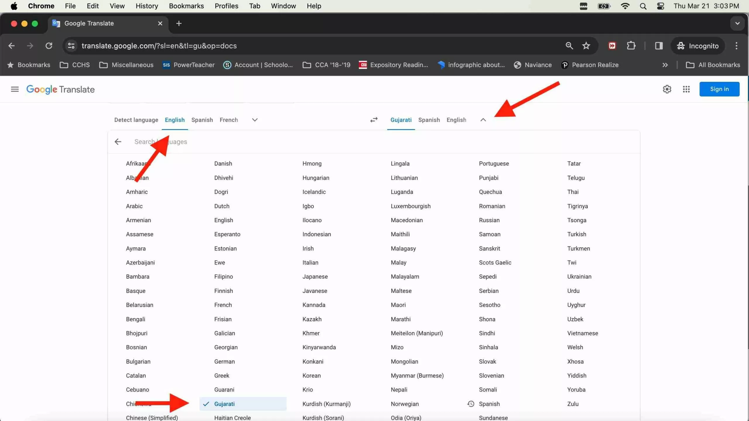 translate english to gujarati pdf google translate