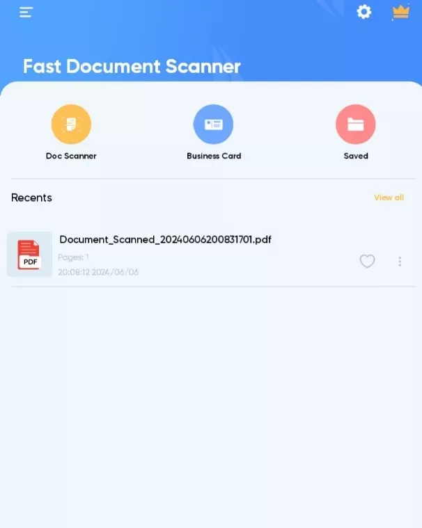 AI Scanner文件掃描器