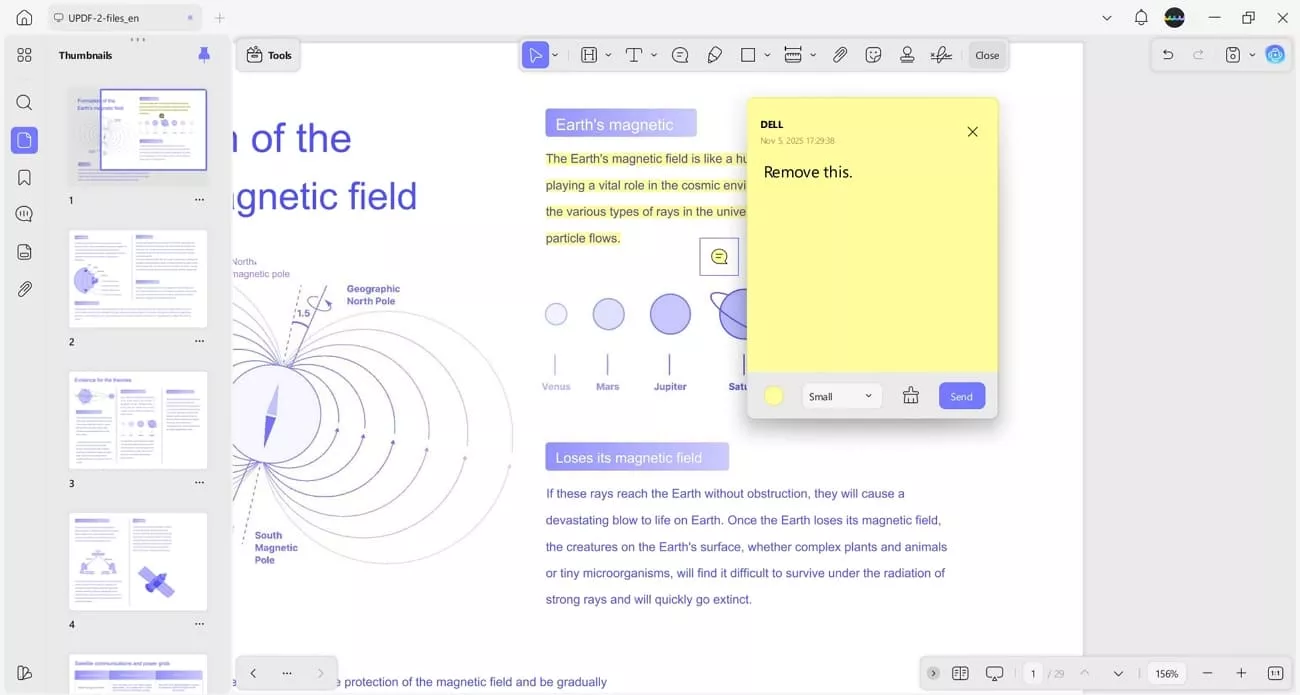 highlight annotate pdf file