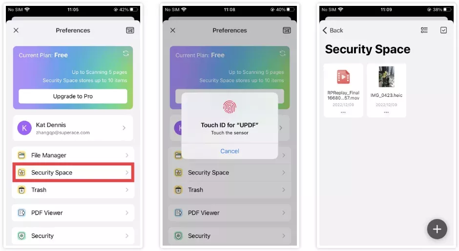 使用 UPDF 隱藏照片