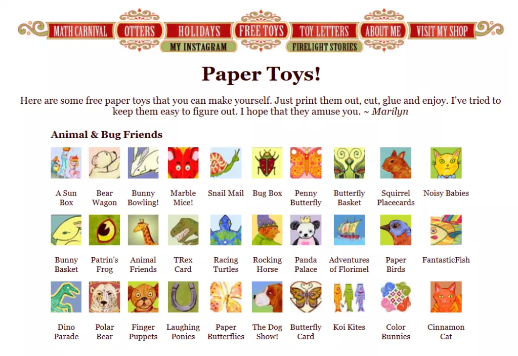 the toy maker site