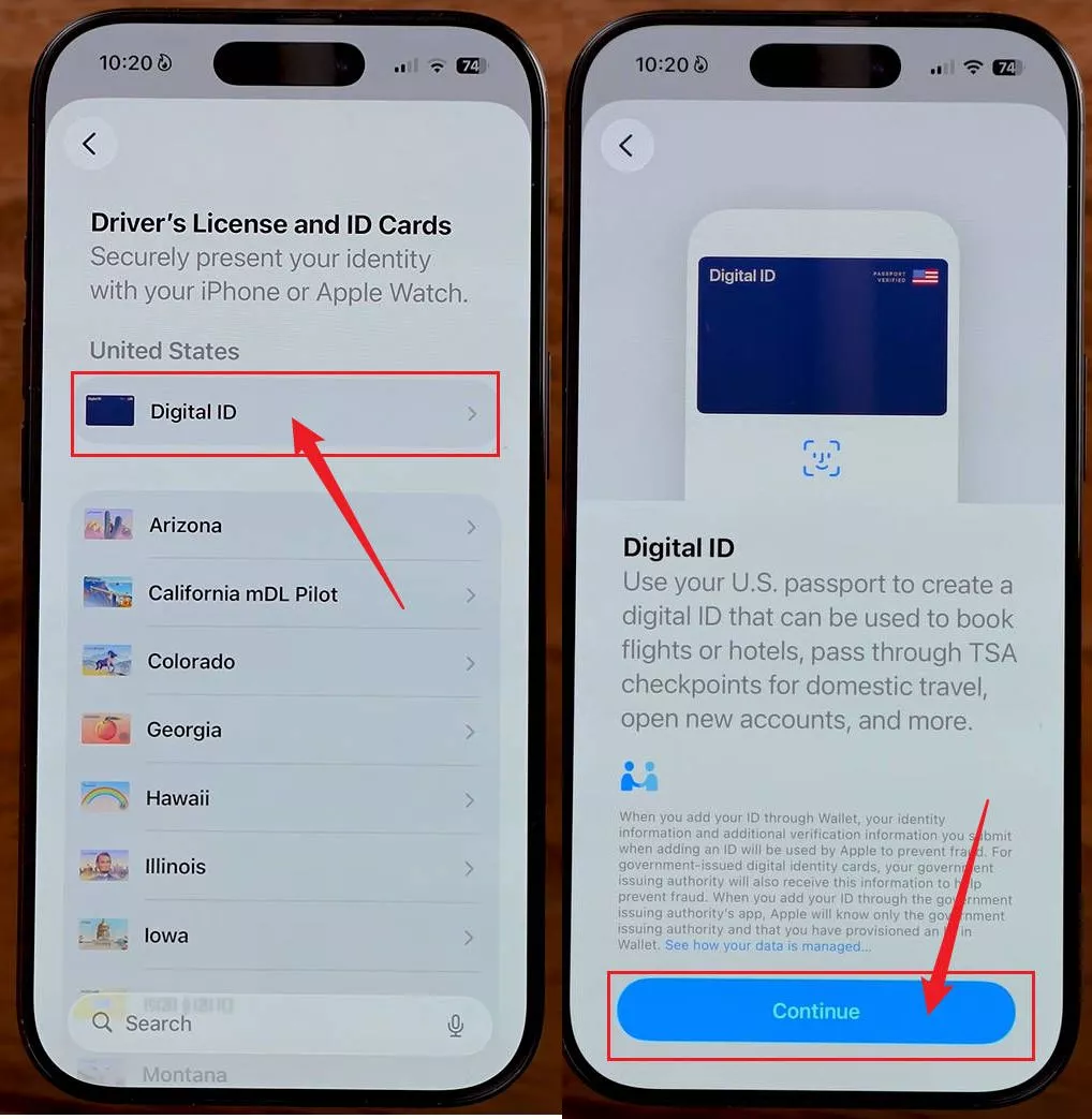 add passport to iphone wallet 2