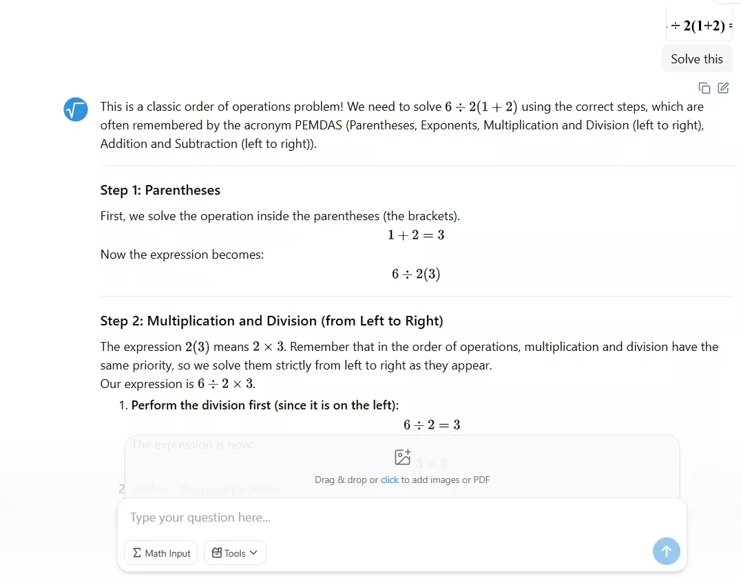 arithmetic expression