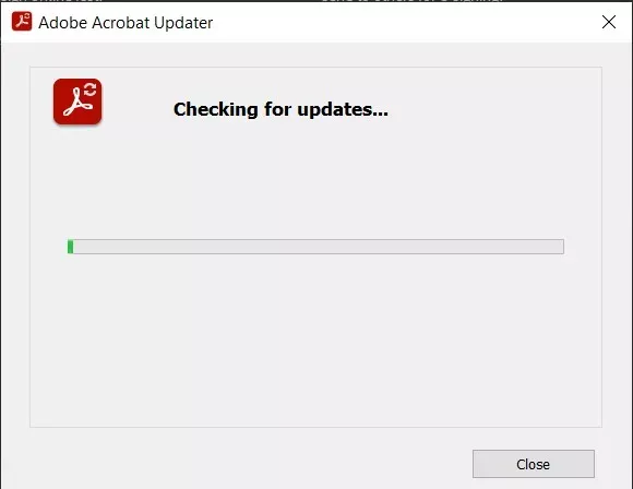 更新 Adobe Acrobat