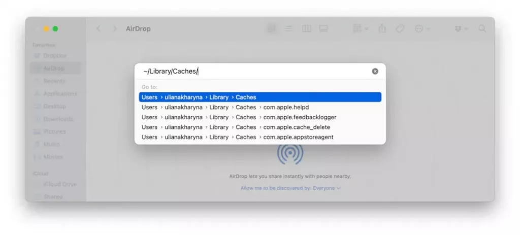 刪除快取資料夾