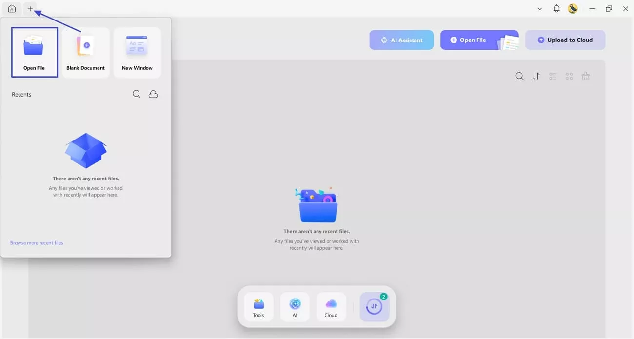 import pdf file updf